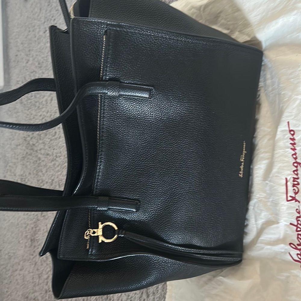 Salvatore Ferragamo double handle bag